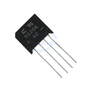 Authorized Distributor Diodes 4-SIP, RS-2 RS204-G BRIDGE RECT 1PHASE 400V 2A RS-2 Wholesale Electronic Components - Product Image 1