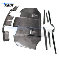 Diffuseur de pare-chocs arrière en fibre de carbone style V E92 E93 M3, kit carrosserie pour BMW M3 E92 E93 2009-2013