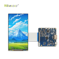 Layar LCD Resolusi Tinggi 6 Inci 2K 1440*2560 Kustom MIPI 450nits IPS TFT untuk Konsol Game AR VR