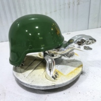 Statue de tortue en résine électroplaquée de haute qualité, motif animal de dessin animé, articles de collection d'art