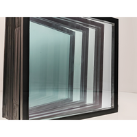 Verre transparent à double paroi isolé en borosilicate, verre trempé unique