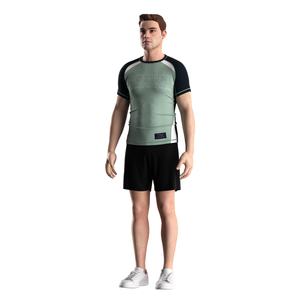 Camiseta Deportiva Resistente con Protección Solar UPF50+ y Tejido Elástico de Secado Rápido en Cuatro Direcciones, Diseño Atlético para Aventuras al Aire Libre - Product Image 2