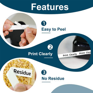 Cartouches compatibles PUTY pour imprimante d'étiquettes <span class=keywords><strong>Brother</strong></span> Tze231 12mm*8m Cassette vide Ruban d'imprimante d'étiquettes - Product Image 5