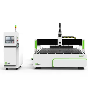 ATC cnc router forwood working with drilling bank loading and unloading system