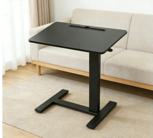 Comodino Mobile con Sollevamento Pneumatico, Reversibile e Pieghevole, Scrivania per Laptop, Tavolino per <span class=keywords><strong>Lavoro</strong></span> a Letto - Product Image 4