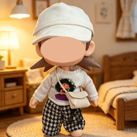 [Uniquement en tissu] Ensemble de vêtements Zsiga Magic Girl de 20 cm, accessoires pour poupées, coton et polyester, à partir de 14 ans