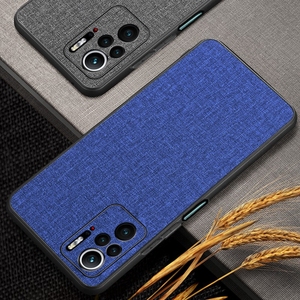 Custodia per telefono cellulare in morbida TPU in tela di fabbrica per Xiaomi Redmi Note 10 4G Note 10 Pro Max Note 9s - Product Image 3