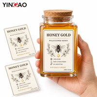 Autocollants adhésifs Yingao personnalisés, découpe à la demande, impression numérique, vinyle imperméable, résistant au froid, résistant au soleil, étiquettes irisées en rouleau