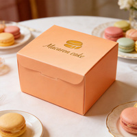 Boîte de vente au détail personnalisée en carton blanc de qualité alimentaire pour fruits prêts à consommer, emballage alimentaire vert, biscuits, gâteaux, crêpes pour enfants