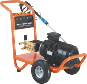 Jetter de água elétrico de alta pressão 380v, 5.5kw, limpador de jato de três fases