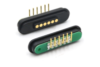 Cable Conector Magnético Pogo Pin de 2 Pines a USB Tipo A, Cable USB Tipo C con Conector Pogo Pin