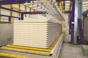 Panneaux sandwich en polyuréthane haute performance pour entrepôts frigorifiques, murs et toits industriels, système d'isolation thermique supérieur - Product Image 4