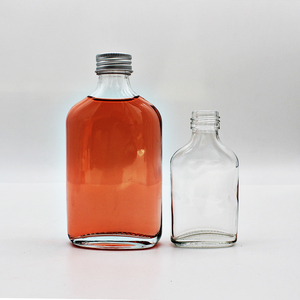 Fabricante personalizado de café frío botella de vidrio 50ml 200ml 250ml 350ml para bebidas té licor whisky Vodka <span class=keywords><strong>Tequlia</strong></span> con tapa - Product Image 5