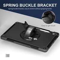 TPU + PC 360 Rotation Personnalisé Robuste Fente pour Stylo Étui pour Tablette pour Samsung Galaxy Tab S10 FE + Plus 13.1 Pouces