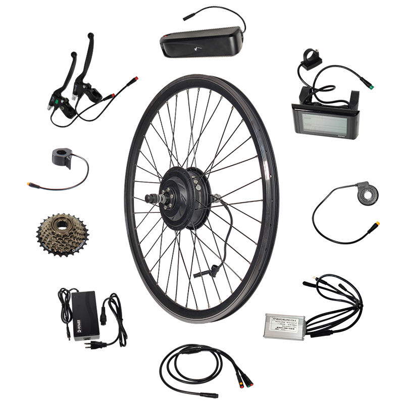 Electric Bike Conversion Kit Electrico Bicicleta 1500w 48V 1500W E-Bike Fat  Snow E Bike Wheel Hub Motor Kit