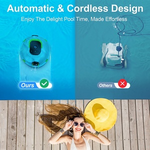 Limpiador Robótico Inalámbrico para Piscinas con Soporte para Marca Privada - Product Image 4