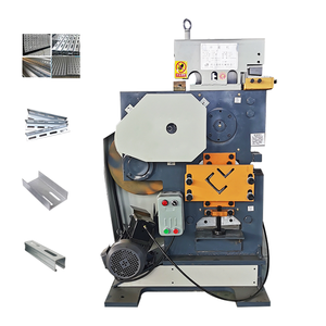 Machine de découpe et de perforation hydraulique combinée multifonctionnelle pour le travail du fer, état neuf, alimentation électrique - Product Image 6