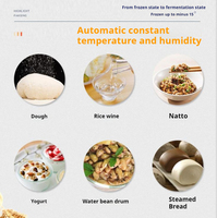 Vente directe Machine à pain commerciale Boîte de fermentation automatique pour la cuisson Nouilles de réveil Yaourt Petits pains cuits à la vapeur
