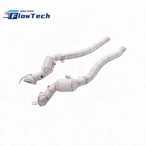 ท่อดาวน์ไปป์สแตนเลส T304 สำหรับ Ferrari 812 6.5L V12 Performance - Product Image 1