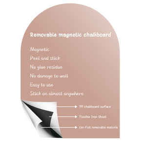 Pizarra magnética autoadhesiva <span class=keywords><strong>para</strong></span> decoración del hogar con estilo colorido magnético extraíble de forma personalizada - Product Image 6