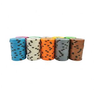 Fichas de Póker de Plástico Impresas con UV Personalizadas con Logotipos para Texas Hold'em y Juegos de Fiesta - Product Image 2