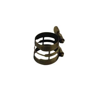 Ligature de saxophone en métal antique pour saxophone alto Mi bémol, marque Eastern Music - Product Image 2