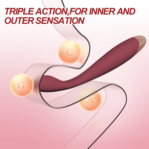 10 vibrazioni di moda di frequenza Clit capezzolo femminile massaggiatori personali Climax a forma di dito impermeabile <span class=keywords><strong>G</strong></span> Spot vibratore vibrazioni - Product Image 4