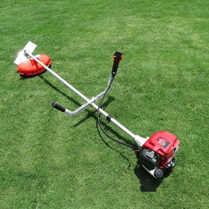 DIY Garden Tools CE Certificated 51.77CC 2-Stroke Petrol Gasoline Brush Cutter <b>Grass</b> <b>Cutting</b> <b>Machine</b> - Product Image 1