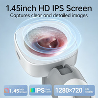 Otoscope vidéo numérique LED HD 1080P 2MP avec logo personnalisé SW, caméra endoscopique portable Wi-Fi pour l'élimination du cérumen à domicile