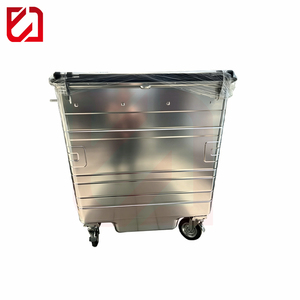 Contenitore zincato a caldo, raccoglitore di rifiuti industriali a lunga durata - Product Image 3