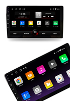 Système Android 13 Android CarPlay 9 "2 Din Android Lecteur multimédia de voiture avec WiFi Bluetooth