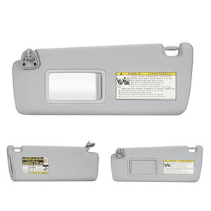 Parasol para Toyota Highlander 74310-48220-A0, Gris, Montado en el Techo, Paquete de 2, Material PVC - Product Image 4