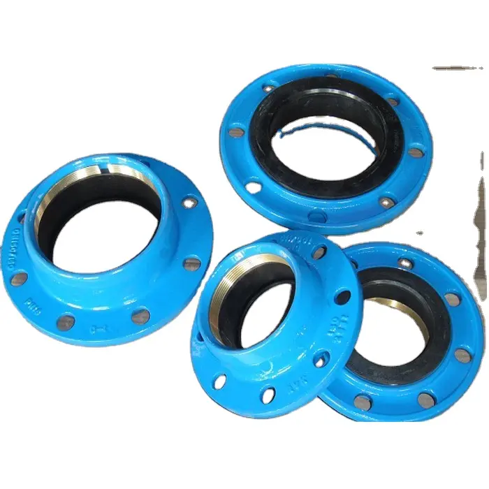 Ductile Iron Adaptor Flensa Cepat, untuk Pipa HDPE/PVC