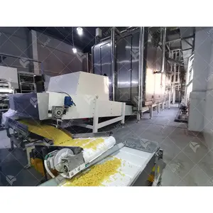 Machines de fabrication de pâtes alimentaires à base de céréales Machines pour nouilles Ligne de production entièrement automatique de nouilles instantanées pour pâtes