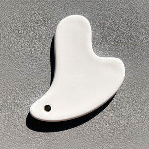 Massaggiatore Guasha in Ceramica, Strumenti Guasha in Ceramica per Raschiare Corpo e Viso, Strumenti di Bellezza - Product Image 2