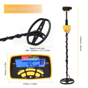 Ventes transfrontalières de détecteurs de métaux souterrains MD6450 à très haute sensibilité - Product Image 4