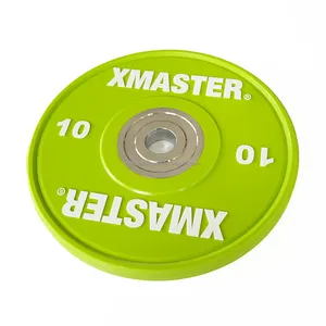 Xmaster placa de peso de uretano pu para venda, placas de peso para academia