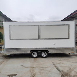 14ft Totalmente Personalizado Mobile Concessão Food Trailer Truck para Venda Hot Dog Fast Food Catering <span class=keywords><strong>Cart</strong></span> - Product Image 4