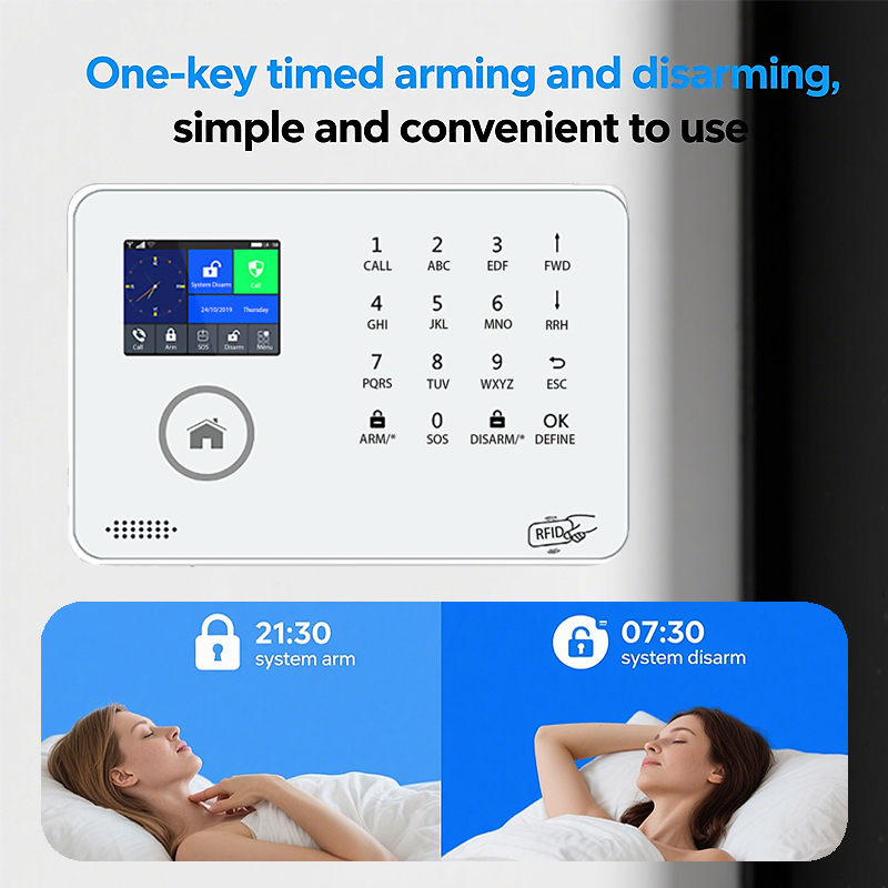 Wireless WiFi+4G Smart Home GSM Alarm Intelligent APP Gsm Alarm Home Security Alarm System BL-6600 · image 6