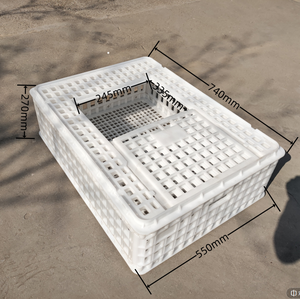 Jaula de transporte de plástico de alta calidad para <span class=keywords><strong>pollo</strong></span> vivo Mejor precio Jaula de transporte de plástico para <span class=keywords><strong>pollo</strong></span> Jaula de transporte para la venta - Product Image 5