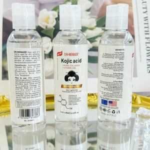 Aceite esencial blanqueador de Ácido Kójico personalizado colágeno puro + vitamina C y E suero facial iluminador de la piel - Product Image 4