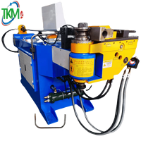 Cintreuse de tubes hydraulique CNC semi-automatique haute vitesse pour tubes ronds, carrés et ovales, 7,5 kW, à haute efficacité énergétique