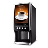 Commercial All-in-One Office Desktop Coffee Machine Automatic Instant Tea and Milk Vending Machine