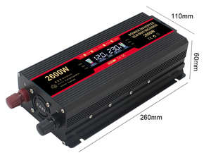 12V 220V biến tần Micro xe điện chuyển đổi 500W-2200W sửa đổi Sine Wave Điện áp ba giai đoạn đầu ra 12V 24V 110V 220V - Product Image 4