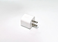 Adaptateur de chargeur mini USB Type-C 20W en cuivre pur, haute efficacité, portable, avec gaine en nylon pour ordinateur
