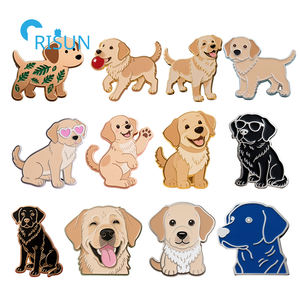 Personalizado disponible todos lindos perros geniales Whiffet Whelp mascota cachorro joyería esmalte solapa Pin insignia broche personalizado perro esmalte pines - Product Image 6