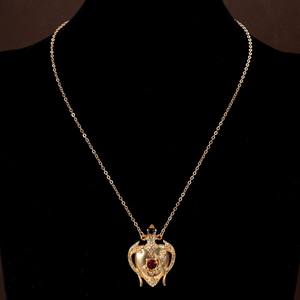 Collier Bouteille de <span class=keywords><strong>Parfum</strong></span> Médiévale Vintage Amour Zircon Mode Personnalisé Chaîne à Maillons Géométrique Style Cour Européenne Américaine - Product Image 4