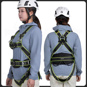 Arnés de Seguridad de Cuerpo Completo Xinda de 4.5cm de Ancho, Poliéster, Hebilla de Conexión Rápida para Trabajo en Altura y Uso en Exteriores - Product Image 3