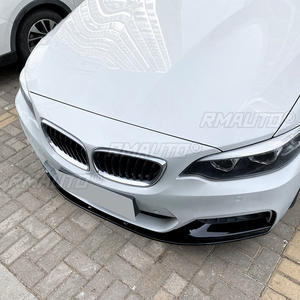 <b>For</b> BMW 2 Series F22 F23 M Sport 2015-2019 Body Kit Front Bumper <b>Diffuser</b> Splitter Spoiler Front Lip Apron Cover <b>Car</b> Accessories - Product Image 2