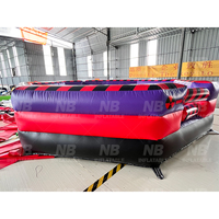 Toro Mecánico Inflable Personalizado para Niños, Juego de Rodeo para Parques Infantiles, Material de PVC, Tamaño Personalizado, Fácil de Instalar